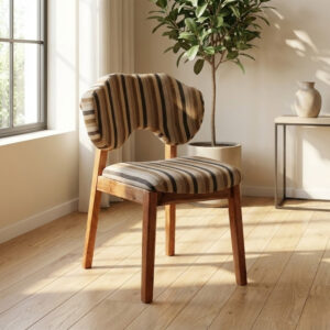 Savoy Striped Dining Chair