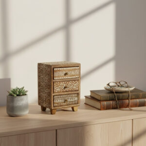 ClassicHeritage Tall Wooden Chest