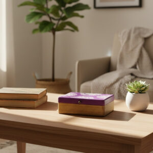 JamuniRecta Wooden Jewellery Box