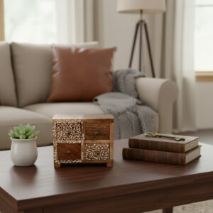 RoyalCarve Wooden Drawer Chest