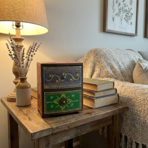MeadowRhythm Handcrafted Wooden Drawer Box