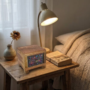 SoloFolk Compact Wooden Keepsake Box