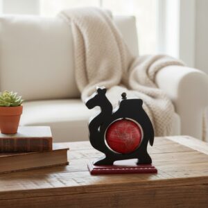 Artisan Swan Globe Décor