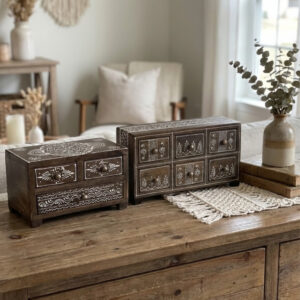 ClassicHeritage Multi-Drawer Wooden Organizer Chest