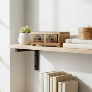 FolkLine Rectangular Wooden Storage Box