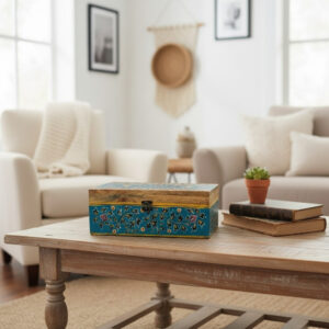 Neelvan Floral Heritage Wooden Box